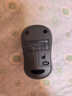 罗技（Logitech）M220 轻音鼠标 无线鼠标 办公鼠标 对称鼠标 带无线微型接收器 灰黑色 实拍图