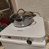 美的（Midea）家用电磁炉电陶炉电池炉2200W大功率猛火新型电磁灶一体微晶面板爆炒炒菜定时火锅炉MC-HGE22BF09 实拍图