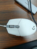 罗技（G）G102 有线游戏鼠标 轻量化设计 G102第二代 RGB灯效 打瓦鼠标 无畏契约/三角洲必备（白色） 实拍图