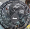 美的（Midea）【超级单品】七叶轻音立式电风扇家用柔风落地扇台式桌面小型风扇大风量节能摇头宿舍电扇 SAF30AB 实拍图