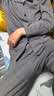 洁丽雅（Grace）男士高端纯棉睡衣50s精梳棉2026新款抑菌长袖秋冬家居服服 实拍图