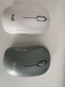 罗技（Logitech）M221 轻音鼠标 无线鼠标 办公鼠标 对称鼠标 带无线微型接收器 薄荷绿 实拍图
