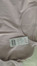 顶瓜瓜顶呱呱秋衣秋裤女纯棉抗菌情侣薄款保暖内衣套装女星糖粉165 实拍图
