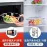 CCKO碗 耐热玻璃烤盘微波炉专用家用蒸蛋碗带盖沙拉碗泡面碗具大汤碗 【3只装】1L+1.5L+2L玻璃碗 实拍图