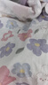 夏季婴儿衣服纯棉短袖连体衣女男宝宝哈衣爬爬服0-2岁婴幼儿服饰 紫色花朵 90cm 实拍图