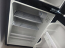 奥克斯小冰箱家用小型迷你冷藏冷冻两用出租房宿舍用节能省电寝室办公室电冰箱 【节能省电】156灰【高效保鲜 铜管速冷】42L 实拍图