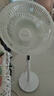 美的（Midea）【幸运草安睡1S】一级能效直流变频声控电风扇家用遥控卧室静音落地扇台式桌面抗菌大风力转页扇 实拍图