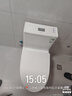 九牧（JOMOO） 马桶家用抗菌一级水效卫生间虹吸式坐便器缓降盖板防臭抽水坐厕 【劲冲高效节水】11558-400坑距 实拍图