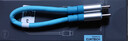 CUKTECH酷态科充电宝数据线CP编织6A充电线15CM短线240W大功率快充 适用苹果16/小米/华为平板笔记本蓝色 实拍图