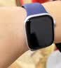 Apple/苹果 Watch S11 智能手表GPS款42毫米银色铝金属表壳雾紫色运动型表带S/M MEUT4CH/B情人节 实拍图