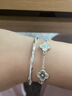 老庙银手镯足银莫比乌斯环镯子生日节日礼物送女友老婆 【莫比乌斯】约:15±1g 实拍图
