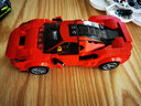 LEGO 赛车 仿真汽车模型 儿童玩具 拼插积木 76895 法拉利F8 实拍图