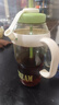 【京东物流】水杯冰霸吸管杯高颜值学生茶水分离大容量杯子 肚肚杯1个-浅绿色 实拍图