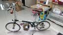 大行（DAHON）D10折叠自行车20英寸10速成人复古单车HAC003 邮政绿 实拍图