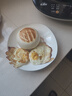 美的（Midea）电饼铛 家用双面加热煎烤机烙饼电煎饼锅34大尺寸加深烤盘上下盘可拆洗早餐机烤肉电饼档 JKE3478 实拍图