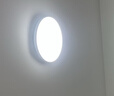 惠普精工led卧室吸顶灯三防灯超薄简约儿童书房餐厅阳台过道灯具37CM白光 实拍图