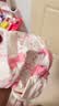 笛莎（DEESHA）【7A抑菌棉】女童春夏短袖五分裤家居服套装宝宝两件套睡衣 实拍图