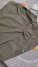 阿迪达斯（adidas）时尚潮流男女同款运动透气梭织工装短裤JJ0627 L  岩层橄榄绿  实拍图