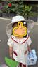 戴维贝拉儿童帽子夏季女童薄款网眼户外遮阳帽透气防晒太阳帽 实拍图