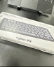 罗技（Logitech）时尚系列K390无线蓝牙键盘 超薄便携  K380升级版蓝色 79键 实拍图