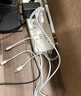 倍思5V/2A/1A三合一充电器套装USB插头苹果安卓充电头通用华为小米手机iPad耳机插头电源适配器 白 实拍图