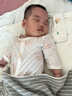 爱贝迪拉婴儿衣服夏季薄款新生婴幼儿睡衣外出男女宝宝空调长袖夏装连体衣 实拍图