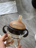 世喜婴儿学饮杯7个月以上鸭嘴杯PPSU喝水奶瓶防呛重力球吸管水杯300ml 实拍图