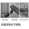 京东京造可折叠扫把簸箕套装 家用清洁垃圾铲加长加密梳齿 笤帚扫帚两件套 实拍图