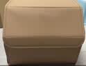 拓比应宝马后备箱收纳箱1系3系5系7系X3X2X1X5X6储物收纳盒汽车内饰用品 宝马【无盖小号 摩卡棕】1个 实拍图