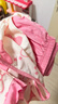 笛莎（DEESHA）【7A抑菌棉】女童春夏短袖五分裤家居服套装宝宝两件套睡衣 实拍图