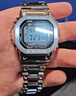 卡西欧（CASIO）G-SHOCK GMW-B5000卡西欧小方块运动手表防水手表 【礼物】 GMW-B5000D-1PRN太阳能 实拍图