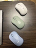 罗技（Logitech）M221 轻音鼠标 无线鼠标 办公鼠标 对称鼠标 带无线微型接收器 薄荷绿 实拍图