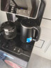 茶吧机烧水壶通用小五环茶吧机水壶适用饮水机玻璃壶单卖配件热水 黑色短嘴不锈钢内胆容量 0.8L 实拍图