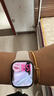 Apple/苹果 Watch S11 智能手表GPS款42毫米玫瑰金色铝金属表壳淡桃粉色运动型表带M/L MEUP4CH/B 实拍图