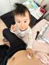 玉品堂防蓝光老花镜男老光眼镜TR超轻大框花镜女7912红200度送妈妈 实拍图