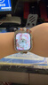 Apple/苹果 Watch S11 智能手表GPS款42毫米玫瑰金色铝金属表壳淡桃粉色运动型表带M/L MEUP4CH/B 实拍图