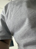 优衣库快干POLO衫/短袖男装女装合作款/T恤482304 03 灰色 2XL 实拍图