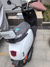 绿源（Luyuan）电动摩托车M7U74公里长续航国民好车60V5块铅酸电池大动力1000W电机电瓶车代步通勤云影灰 实拍图
