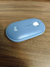罗技（Logitech）LOGITECH PEBBLE 无线蓝牙鼠标 轻音鼠标 办公鹅卵石造型 轻薄便携 时尚小巧 品月蓝 实拍图