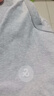 杰克·琼斯（JACK&JONES）26年男装四季打底T恤男士凉感透气多色情侣款短袖t恤水洗不易走形 花灰色G41 M 175 实拍图