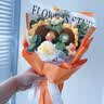 京东鲜花向日葵一举夺魁毛线针织成品永生花束高考祝福礼物毕业送同学老师 实拍图