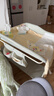babycare尿布台多功能可折叠新生儿护理台抚触洗澡便携婴儿床-温特绿 实拍图
