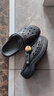 卡骆驰（CROCS）贝雅云彩女士洞洞鞋户外休闲鞋|208186 黑色-001 40 (260mm) 尺码偏小，建议选大一码 实拍图