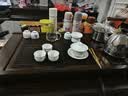 金灶（KAMJOVE）鸡翅木实木茶具套装烧水壶茶具茶盘套装茶台烧水壶一体式 K-185 搭配K9茶炉 实拍图