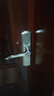 虎顿（HOTUN）卧室室内门锁家用房可调节免改孔不锈钢静音房间通用型KTS02-M148 实拍图