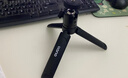 绿巨能（llano）桌面相机三脚架 迷你手持自拍杆 微单大疆Pocket3手机通用支架 便携拍照vlog桌面直播视频三角架 实拍图