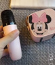 迪士尼（Disney）k歌麦克风音响一体无线话筒蓝牙音箱音响小度智能语音男女孩生日礼物儿童礼盒 MK01米妮粉 实拍图