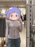 蕉下（beneunder）运动防晒衣女AL900辣妹防晒服防紫外线显瘦户外落烟粉XL 实拍图