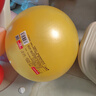 费雪（Fisher-Price）儿童玩具球宝宝小皮球拍拍球38cm(黄色含打气筒)生日礼物礼品 实拍图
