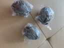无印良品雪尼尔擦手球2条擦手毛巾厨房卫生间可爱抗菌不易掉毛擦手巾灰+白 实拍图